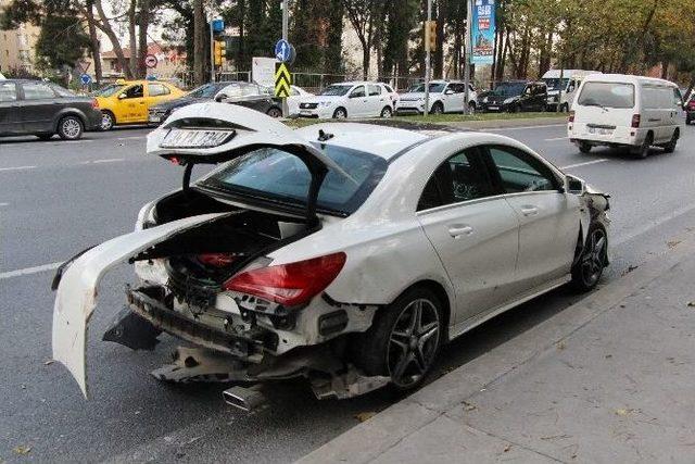 Maslak&rsquo;ta Trafik Kazası: 6 Yaralı 1