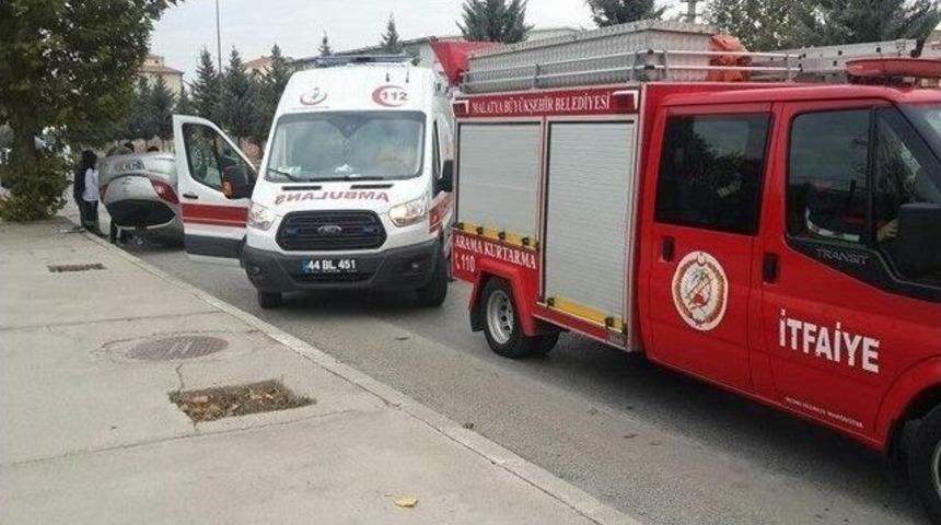 Hanımın &Ccedil;iftliği Yolu &Uuml;zerinde Korkutan Kaza