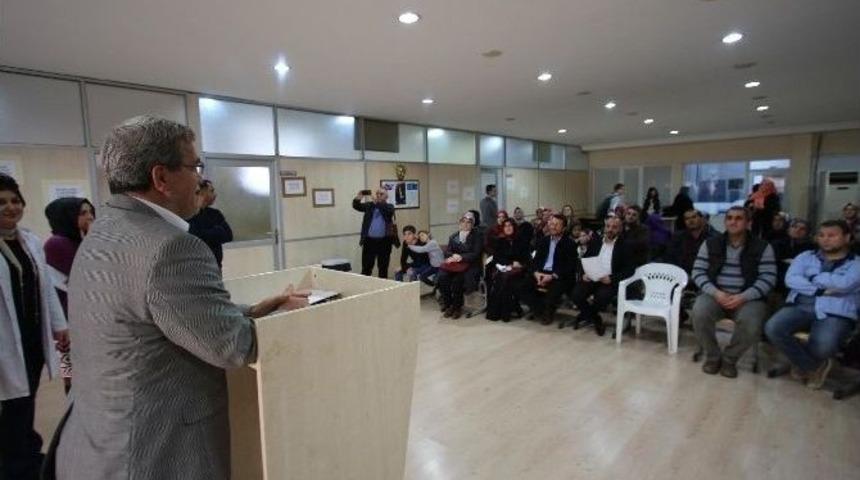 Başkan Akcan, Teog&rsquo;a Hazırlanan &Ouml;ğrenciler Ve Velileri İle Buluştu