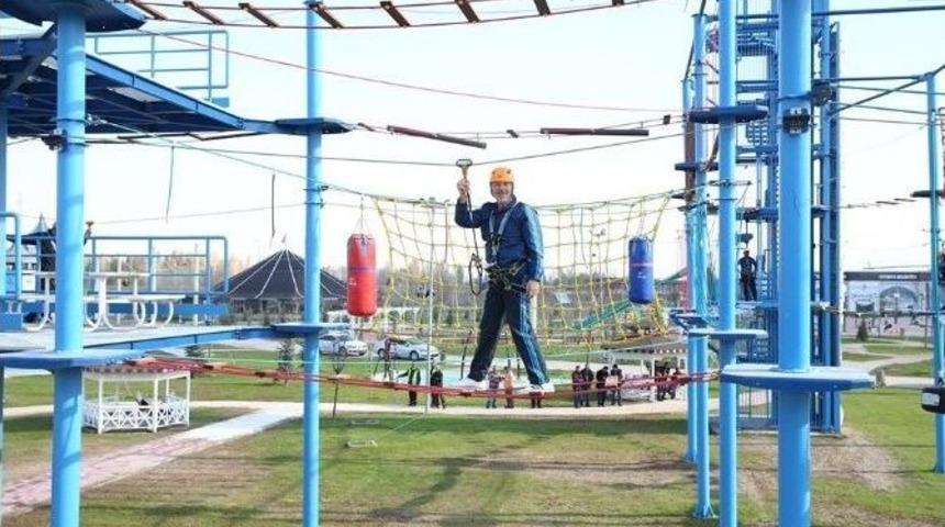 Başkan Kamil Sara&ccedil;oğlu: Macera Parkı Hizmete Hazır