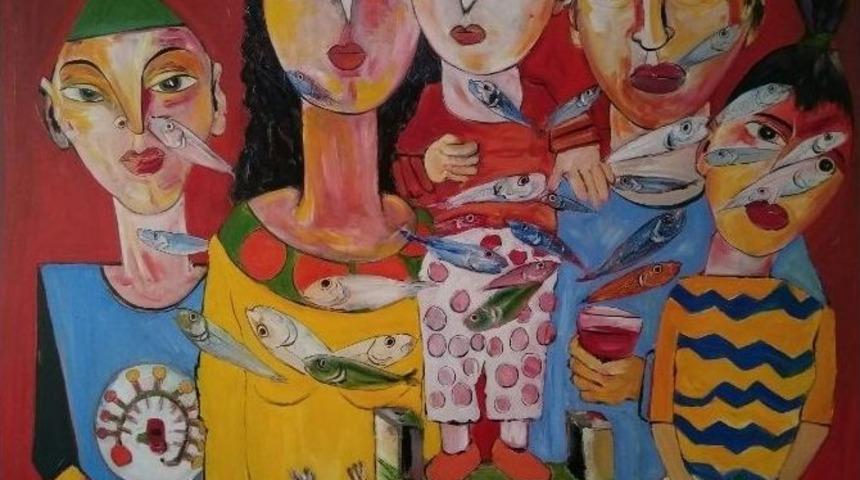 Sanko Sanat Galerisinde Sergi