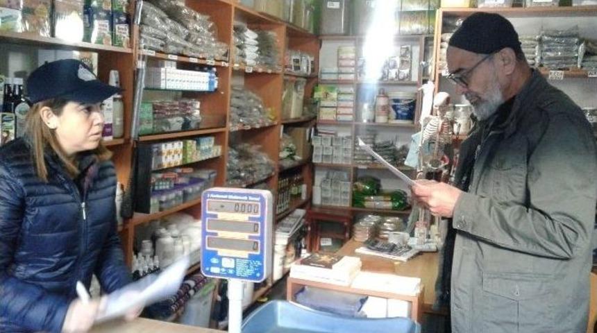 Zabıta Ekipleri Aktarları Denetledi