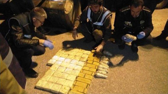 Tır’ın Yakıt Deposundan 53 Kilo Eroin Çıktı