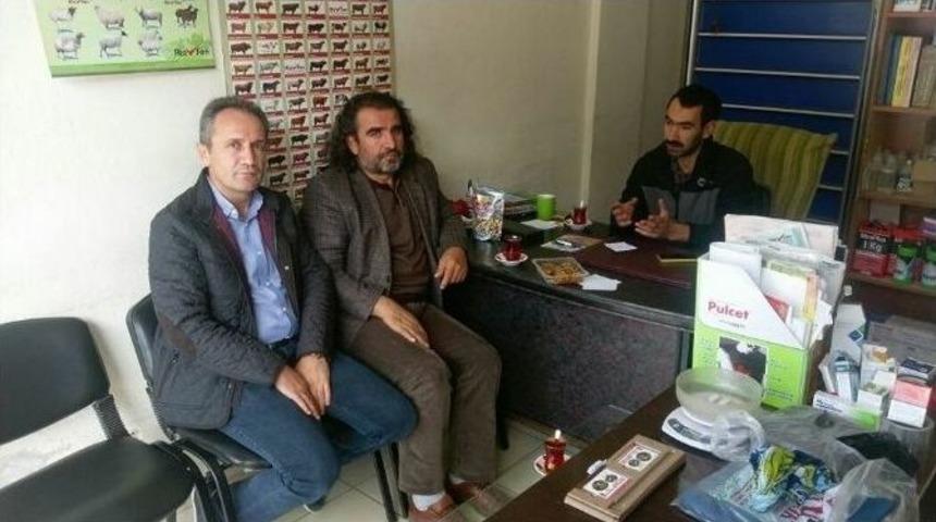 Başkan Aslan&rsquo;dan Veteriner Hekimlere Ziyaret