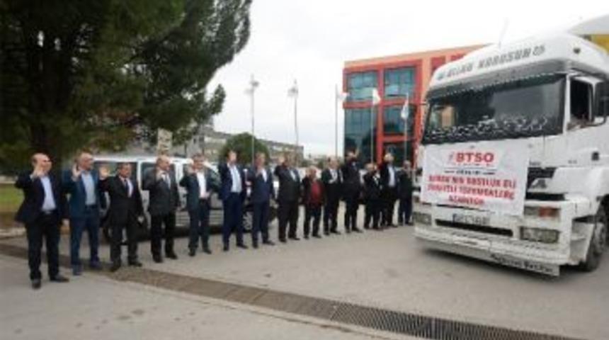 Btso&rsquo;dan Suriye&rsquo;deki T&uuml;rkmenlere Yardım