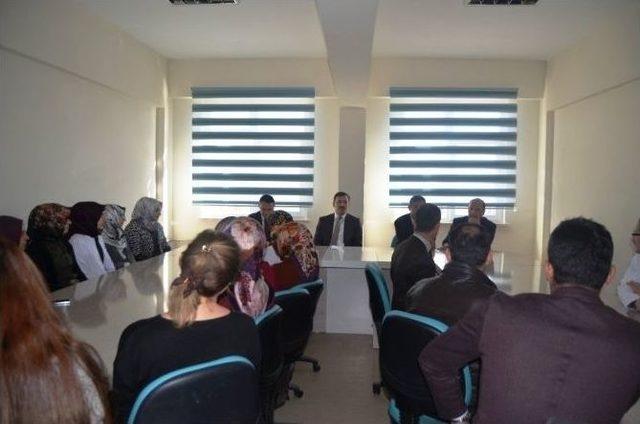 Aziziye Kaymakamı Öz, Ilıca Anadolu İmam Hatip Lisesi’ni Ziyaret Etti