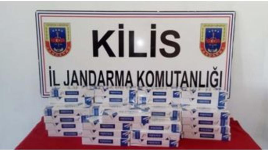 Kilis&rsquo;te, 500 Paket Ka&ccedil;ak Sigara Yakalandı