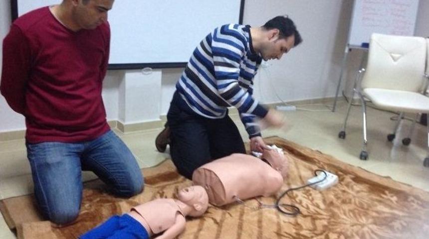 500 Kişiye İlkyardım Eğitimi Verildi