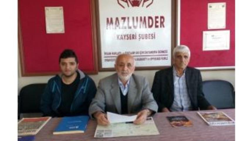 Mazlumder Kayseri Şube Başkanı Ahmet Taş: