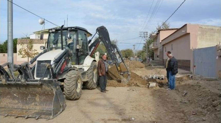 Yeniharmandalı&rsquo;nın Yeni Altyapısı Mahalleliyi Mutlu Etti