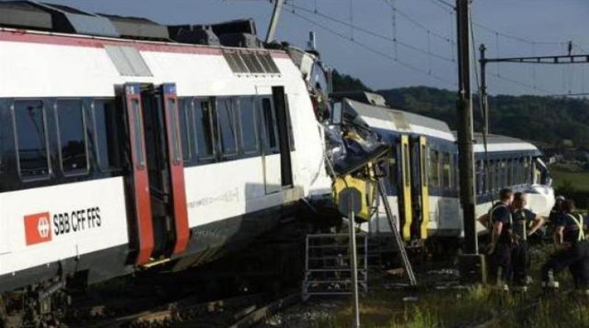 Avrupa'da yine tren kazası!
