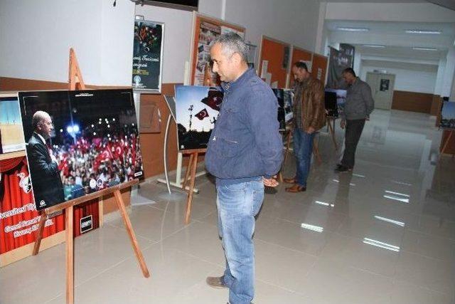 Yozgat’ta 15 Temmuz Fotoğraf Sergisi Yoğun İlgi Gördü