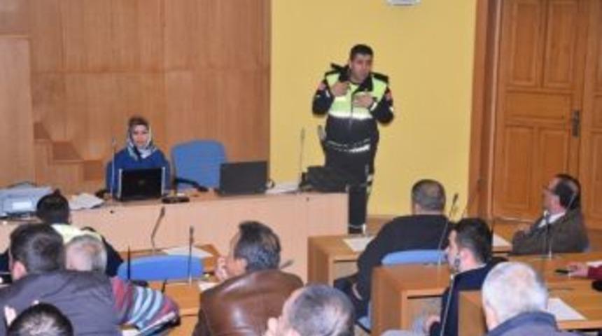 Şof&ouml;rlere Eğitim Semineri