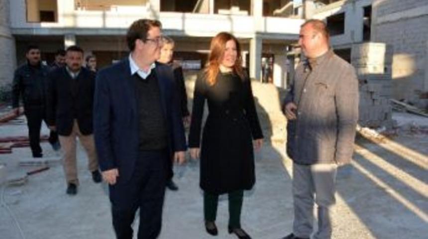 Başkan Yazgı, Milletvekili İnce&ouml;z&rsquo;e Projeleri Tanıttı