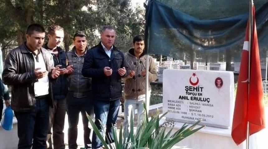 Salihli &Uuml;lk&uuml; Ocakları Şehitleri Unutmadı