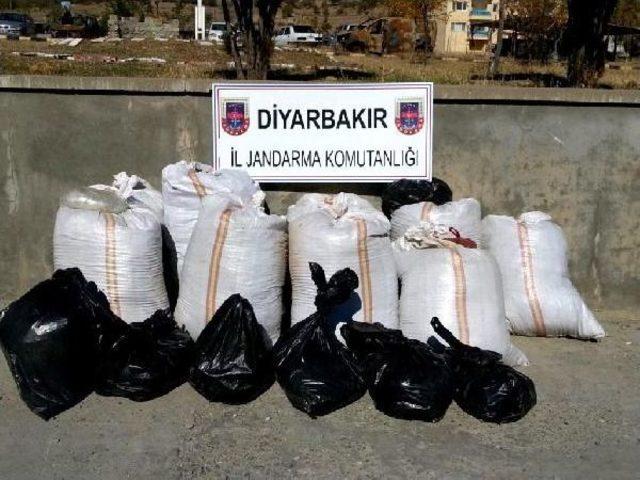 Lice'de 10 Ton 965 Kilo Esrar Ele Geçirildi