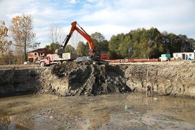 Kocaali Atıksu Arıtma Tesisi Ve Kanalizasyon Hattı Projesinde Çalışmalar Sürüyor