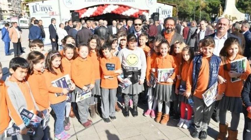 &Uuml;nye&rsquo;de 1.yunus Emre Edebiyat Ve Kitap G&uuml;nleri Başladı