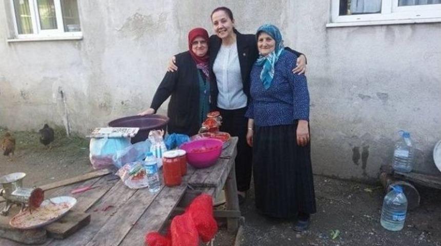 Başkan G&uuml;neş Vatandaşları Ziyaret Etti