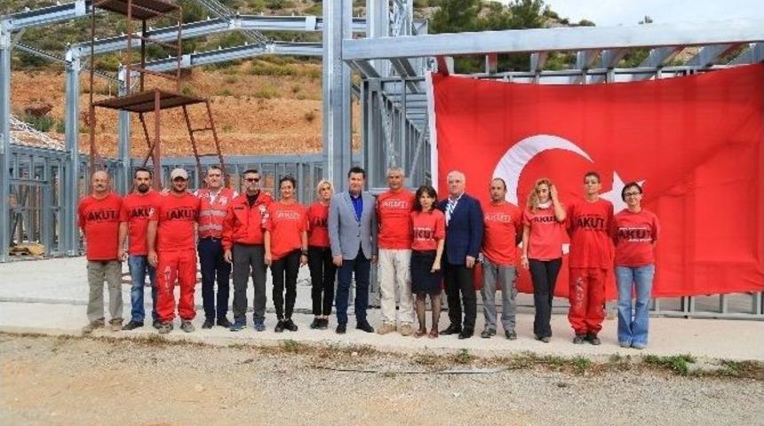 Başkan Kocadon, Akut Bodrum&rsquo;un Binasını İnceledi