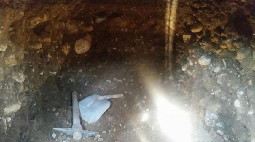 Nusaybin&rsquo;de Ter&ouml;ristlere Ait Sığınak Tespit Edildi