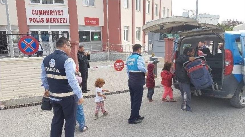 Manavgat&rsquo;ta Dilenci Operasyonu