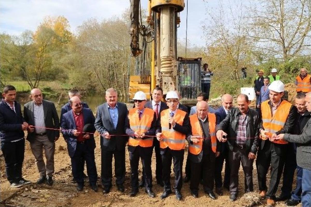 Şile&rsquo;de Sungurlu K&ouml;pr&uuml;s&uuml;&rsquo;n&uuml;n Temeli Atıldı