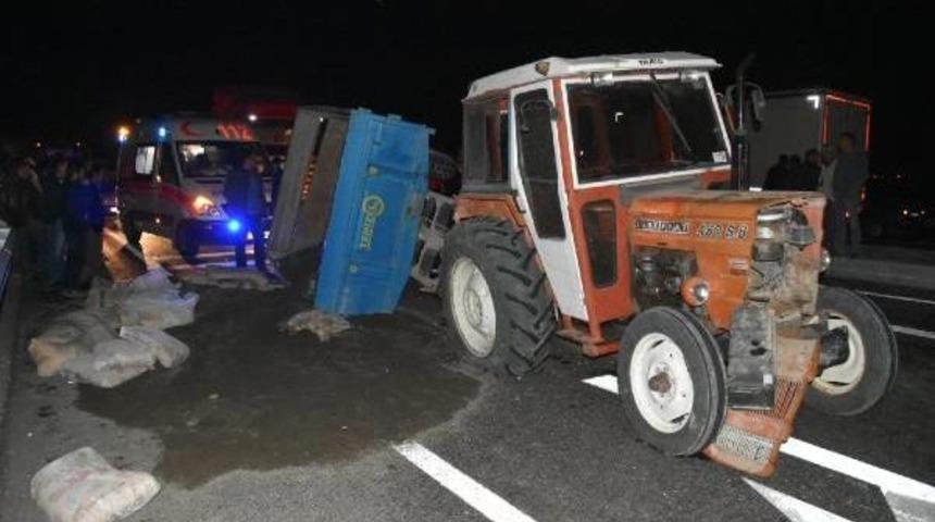 Kütahya'da Zincirleme Kaza: 4 Yaralı