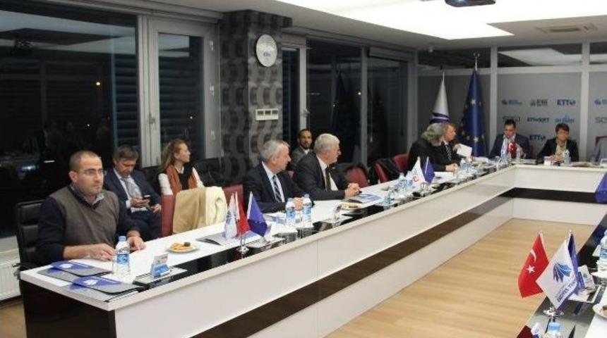 Ab Parlamentosu Parlamenterleri Ve Avrupa Birliği Delegasyonu Temsilcileri Erciyes Teknopark&rsquo;ı Ziyaret Etti