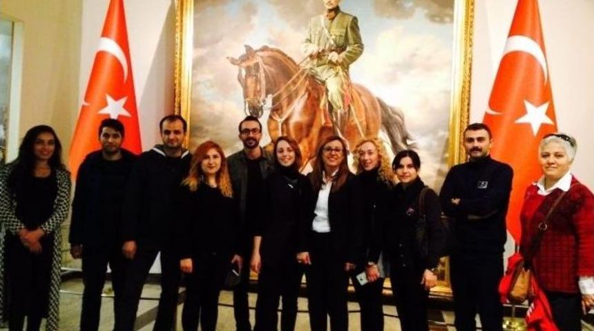 &Ouml;zel Engelliler Anıtkabir&rsquo;de &Ccedil;elenk Koydu