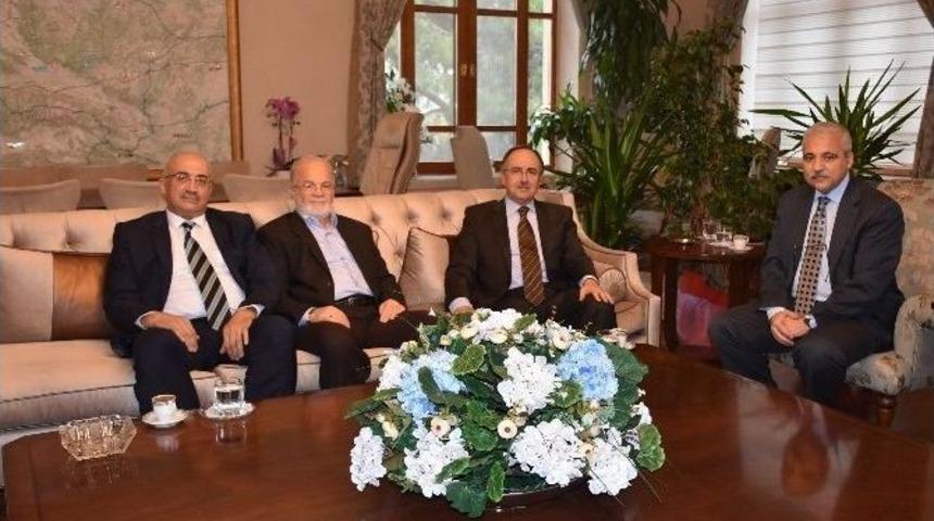 Manisa Cb&uuml; Y&uuml;ksek&ouml;ğrenim Vakfı Vali G&uuml;ven&ccedil;er&rsquo;i Ziyaret Etti