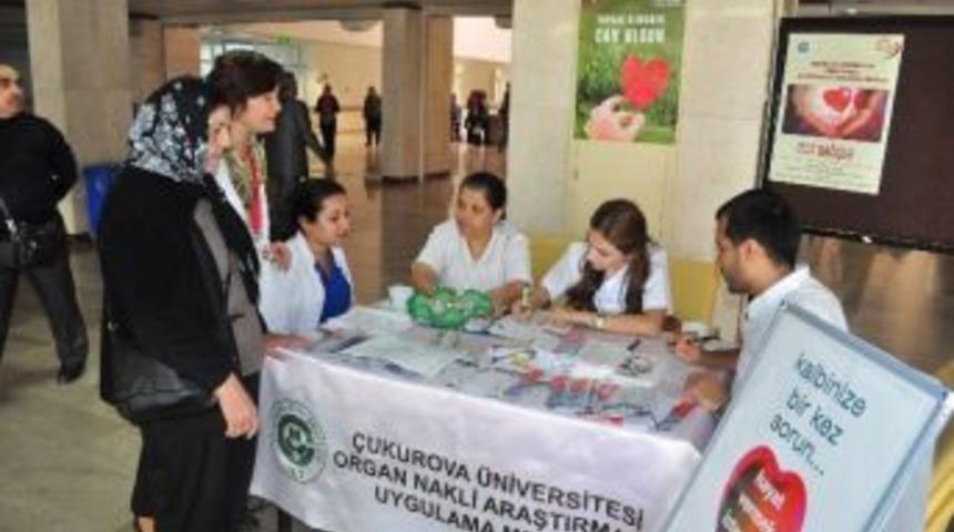 Balcalı&rsquo;da Organ Bağışı Standı