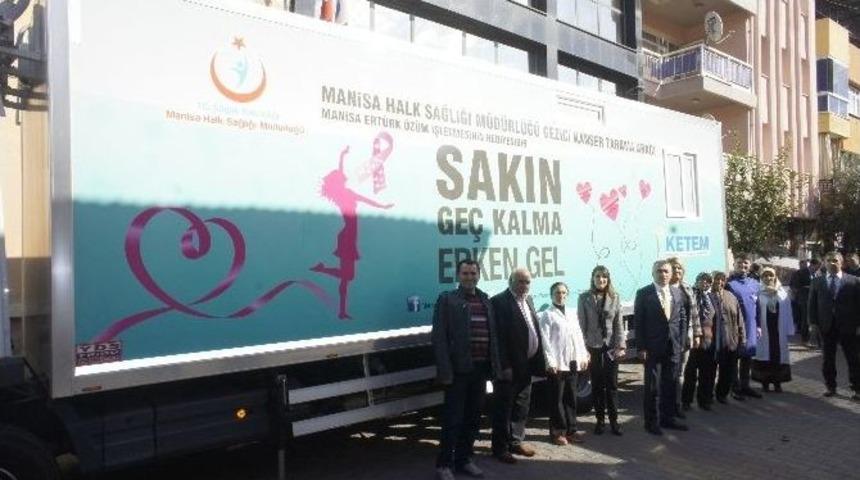 Alaşehirli Kadınlar Kanser Taramasından Ge&ccedil;iyor