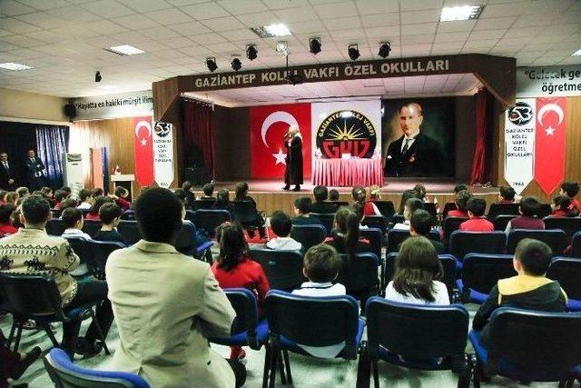 Gaziantep Kolej Vakfı &Ccedil;iğdem G&uuml;ndeş&rsquo;i Ağırladı 2