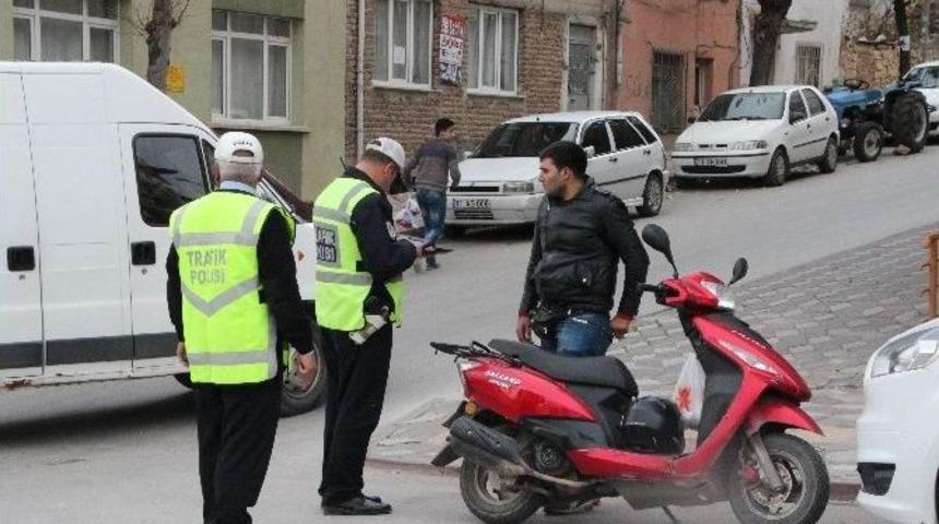 Bilecik&rsquo;te Motosiklet Denetimi