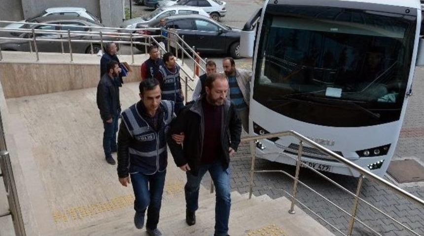 Zonguldak&rsquo;ta Fet&ouml;&rsquo;den G&ouml;zaltına Alınan 10 Ş&uuml;pheli Adliyede