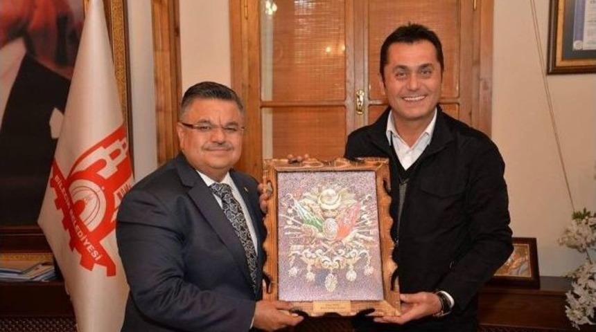 Hasan Yılmaz&rsquo;dan Başkan Yağcı&rsquo;ya Ziyaret