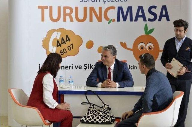 Başkan Uysal, Randevusuz G&ouml;r&uuml;şmelere Devam Ediyor 1