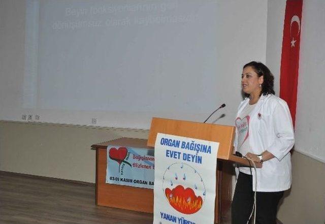 Myo Öğrencilerine Organ Bağışı Semineri 1