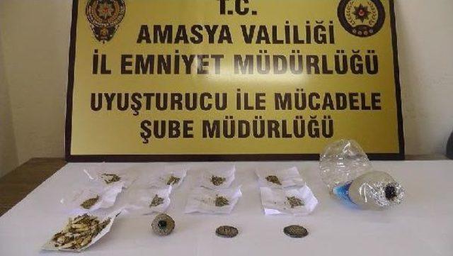 Amasya’Da Uyuşturucudan 5 Tutuklama