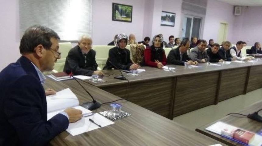 Simav Belediye Meclisi Eynal&rsquo;da Toplantı