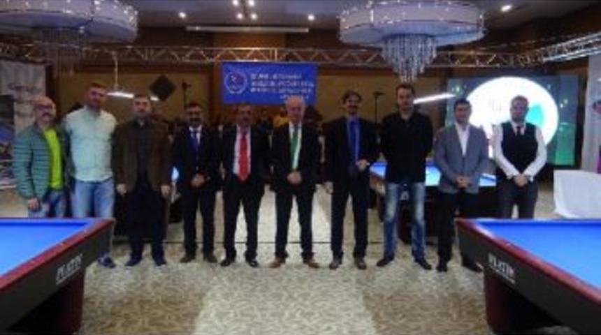 T&uuml;rkiye Bilardo Şampiyonası'nda Final Seremonisi Yapıldı