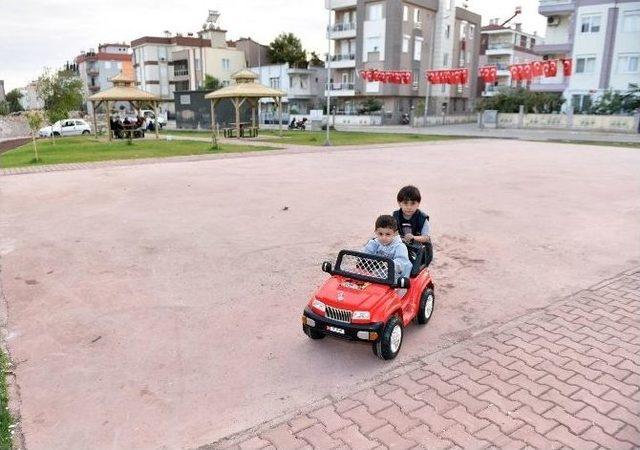 Başkan Tütüncü, Park Çalışmalarını İnceledi