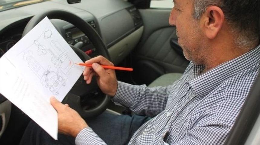 Taksicilere Ve Yolculara Kurallar, Boyama Kitabıyla Anlatılacak