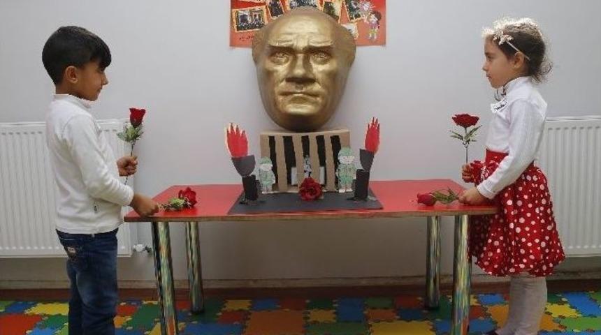 Şehitkamilli Minikler Atasını Unutmadı