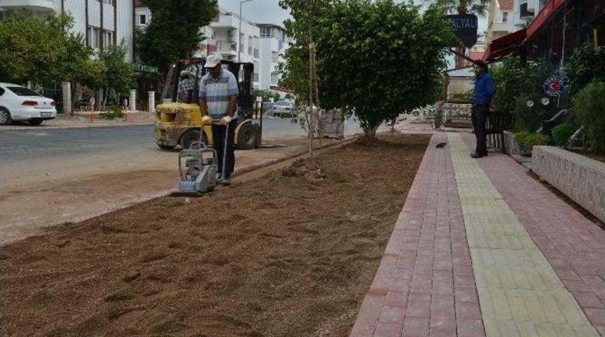 Konyaaltı Belediyesi&rsquo;nden 40 Bin Metrekare Kaldırım