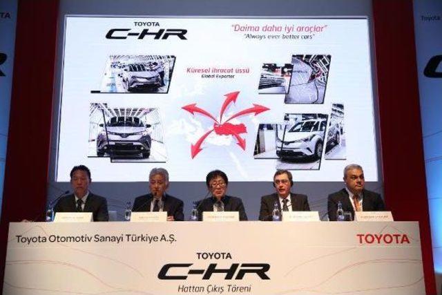 Adapazarı'nda Toyota C-Hr'nin Üretimine Başlandı