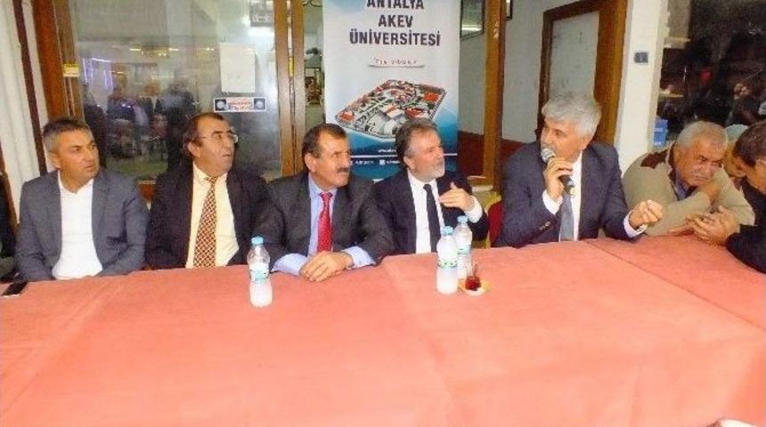 Akev &Uuml;niversitesi Heyeti Kadriyeliler&rsquo;le Buluştu