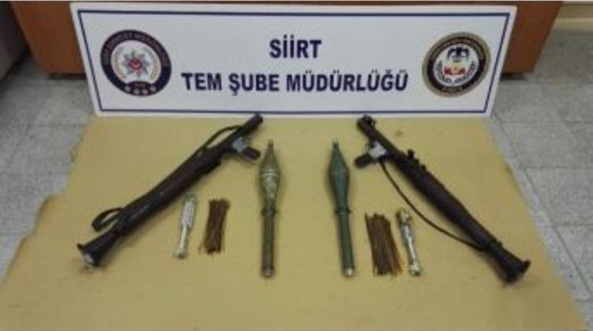 Siirt&rsquo;te Roketatar Ve M&uuml;himmat Ele Ge&ccedil;irildi