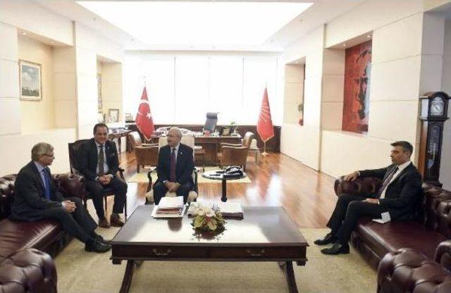 Dha Ankara - Kılıçdaroğlu, Norveç Eski Başbakanı Kjell Magne Bondevik Ile Görüştü